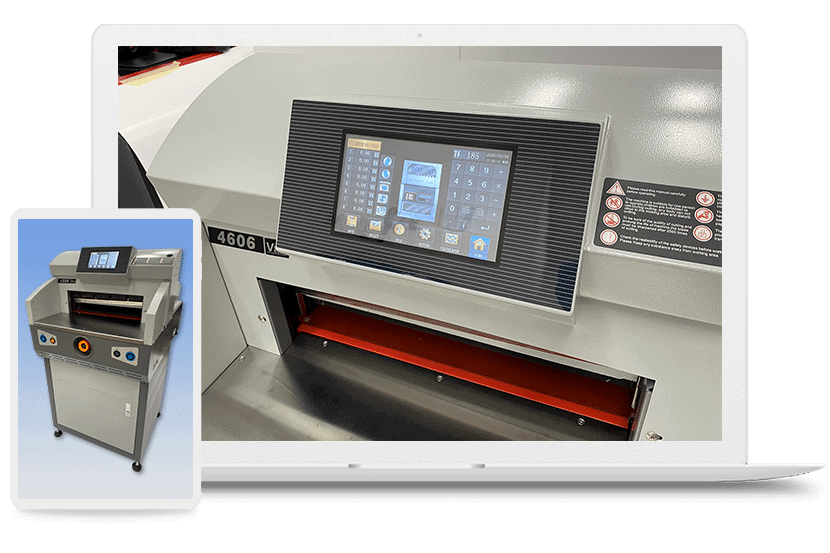 Professional Boway 4606 V8 Guillotine - Europaper Brasov - Finishing Equipment Print
