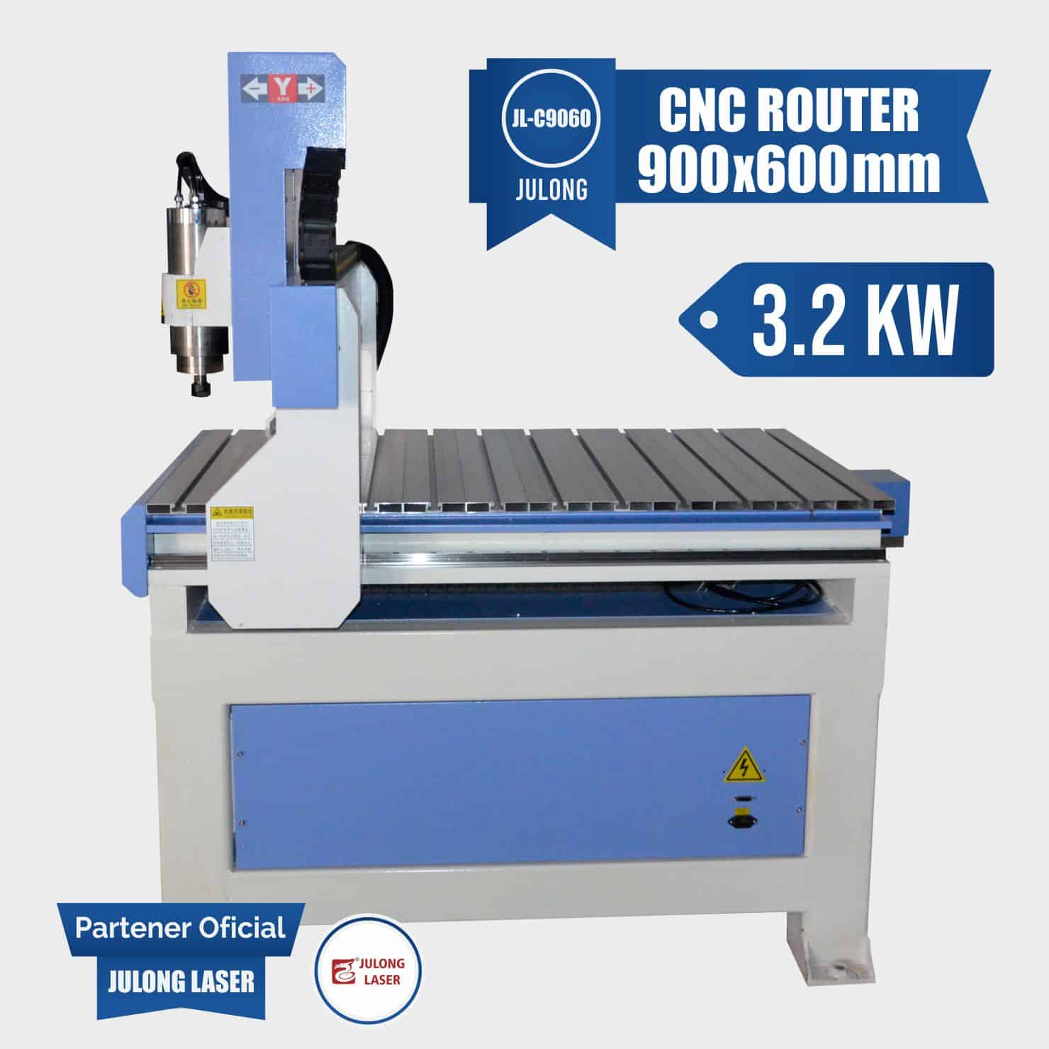 CNC Router 900x600 mm 3.2KW