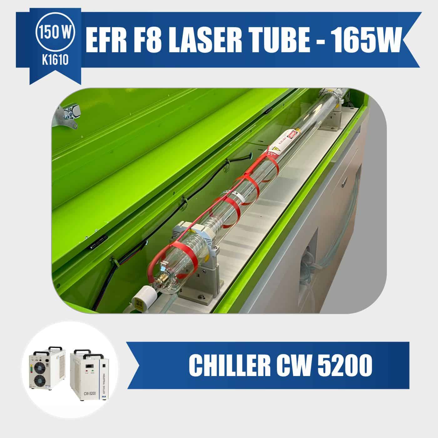 150w efr f8 laser tube