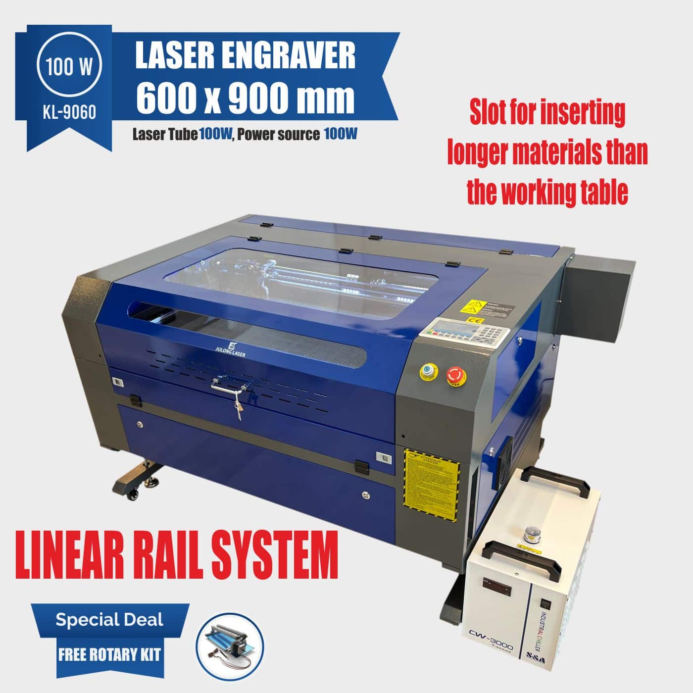 Laser engraver 100W ruida
