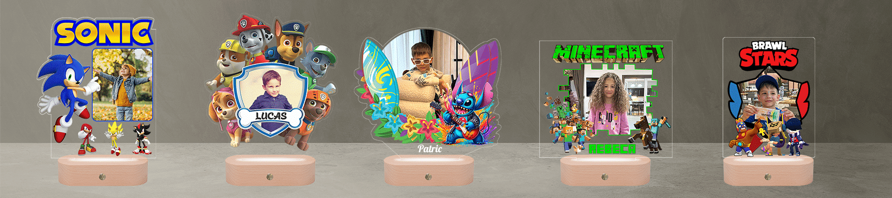 lampa led 3d pentru copii