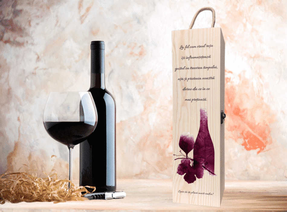 Cutie de Vin Personalizata