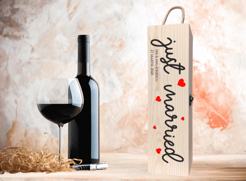Cutie de Vin Personalizata