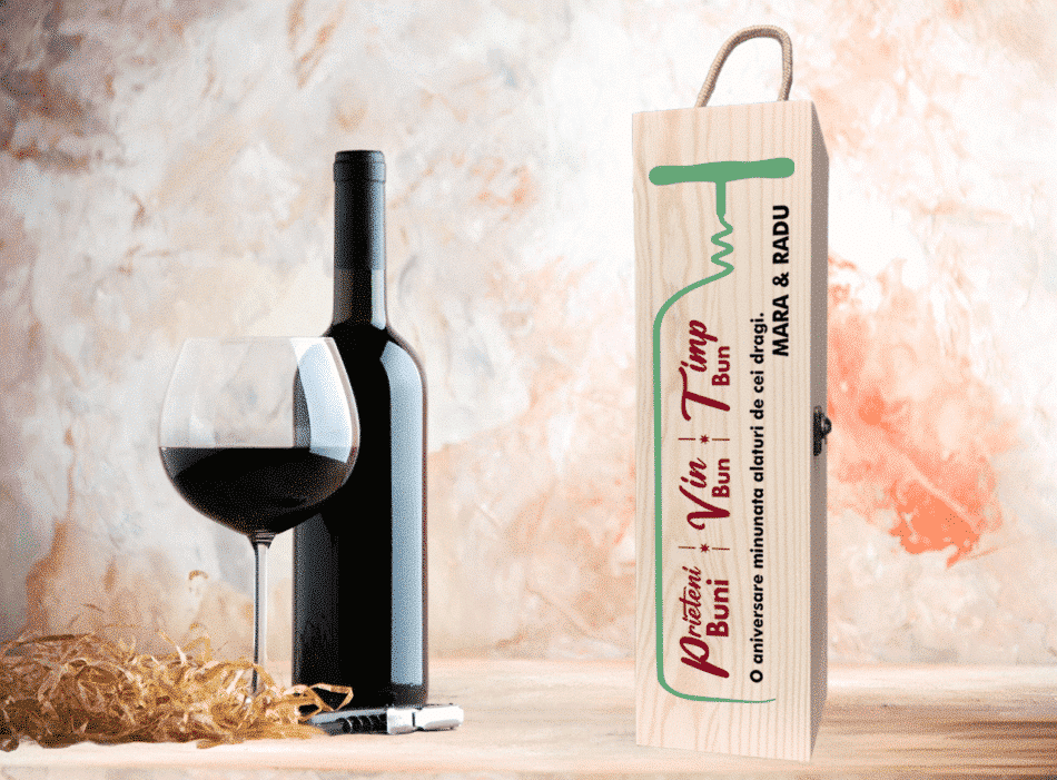 Cutie de Vin Personalizata